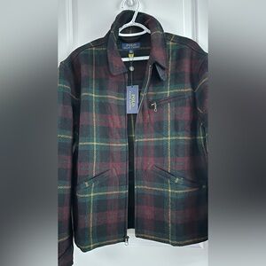 ✨ NWT – Polo Ralph Lauren Plaid Jacket ✨